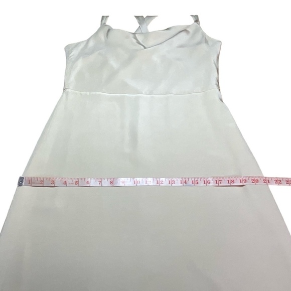 Genuine Silk J. Crew Cream Midi Dress - Picture 7 of 8